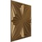 Ekena Millwork 19 5/8in. W x 19 5/8in. H Asher EnduraWall Decorative 3D Wall Panel Covers 2.67 Sq. Ft. WP20X20AHCGH - alternate 4